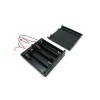 4 x AA 1.5V Battery Box by Cover and Switch with 15cm Wire