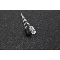 5mm Infrared receiver and Infrared emitting transmit diodes IR LED