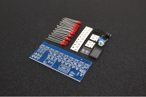 NE555+CD4017 Water Flowing Light LED Module DIY Kit