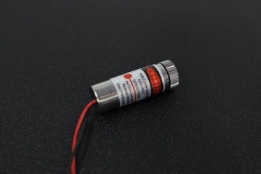 650nm 5mW Red Laser Line Module Glass Lens Focusable ( + Sign )
