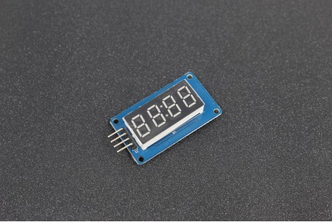 4 Bits TM1637 LED Digital Clock Tube Display Module