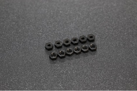 M3 Plastic Nylon Nut ( Black )