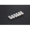 M3x6 Round Plastic Nylon Screw ( White )