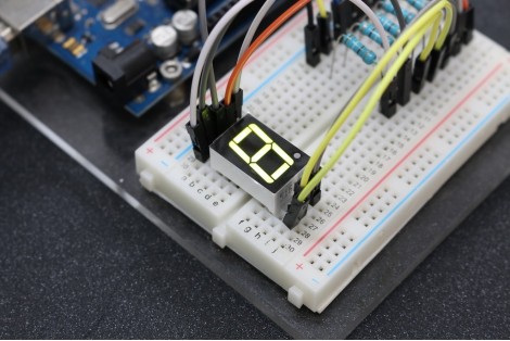 1-Digit 0.56Inch 7 segment LED Common Cathode ( Green  Color )