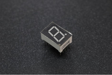 1-Digit 0.56Inch 7 segment LED Common Cathode ( Yellow Color )