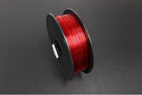 WANHAO Classis Filament ( PLA Translucent Red / Part No. 0202041 )