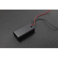 2 x AA 1.5V Battery Box by Cover and Switch with 15cm Wire