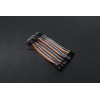 2.54mm 10cm 40 Pin Male to Female Jumper Wire Dupont Cable