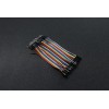 2.54mm 10cm 40 Pin Male to Female Jumper Wire Dupont Cable