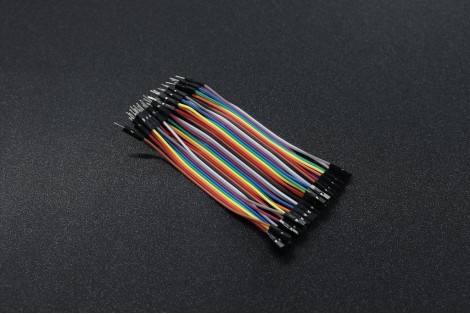 2.54mm 10cm 40 Pin Male to Female Jumper Wire Dupont Cable