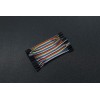 2.54mm 10cm 40 Pin Female to Female Jumper Wire Dupont Cable
