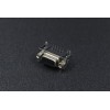 2 Line DB 9 Female  PCB Connector