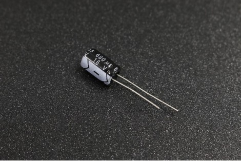 16V 680uF Electrolytic Capacitor