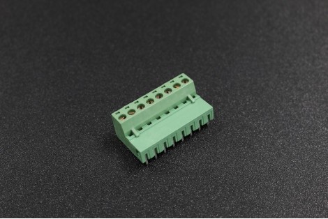 5.08mm 300V 10A 8-Pin Curve Plug In PCB Terminal Blocks