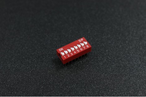 DIP Switch 8P Pitch 2.54MM