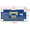 128x64, 1.3inch OLED display HAT for Raspberry Pi