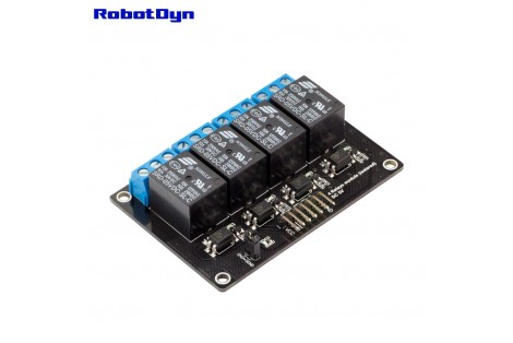Relay Module 4 relays, 5V