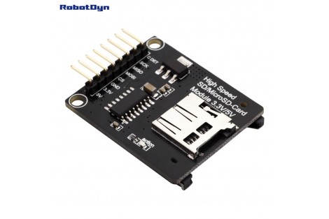 SD+MicroSD-card High Speed Module