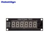 6-Digit LED Display Tube, 7-segments,74HC595 (Blue)