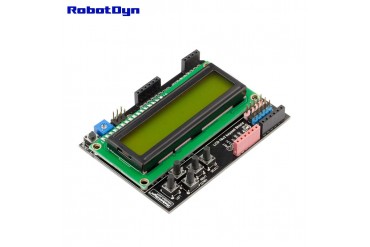 LCD 16x2 + keypad Shield for Arduino ( Green )