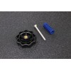 Heated Bed Spring Leveling Kit ( Blue Hand Adjustment Nut + M4x40 Screw + Spring )