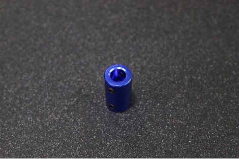 ( OD 14mm, ID 6mm and 8mm, Blue Anodize ) Fix Aluminium Alloy Motor Couplings