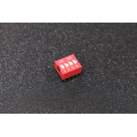 2.54MM 4P DIP Flat Dial Switch