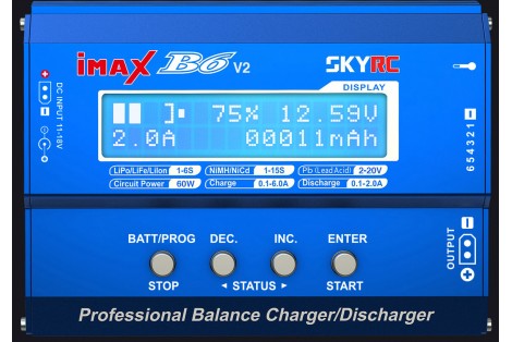 SKYRC iMax B6 V2 Professional Balance Charger/Discharger ( 2~6S )